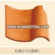 Non-cracking/ Non-tearing /Non-curling Fire Terracotta roof tile for spanish