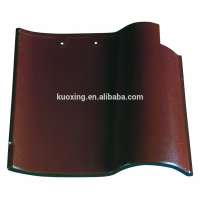 coffee brown Spanish ceramic roof tiles