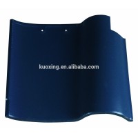 blue Spanish ceramic roof tiles